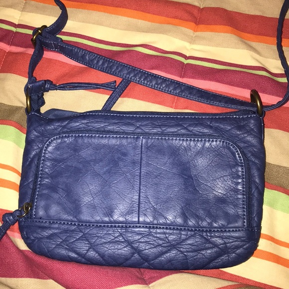 Dark blue leather purse! - Picture 3 of 4